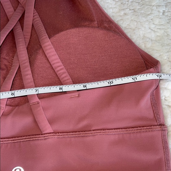 lululemon athletica Pink Sports Bra Size 6 - Picture 15 of 16